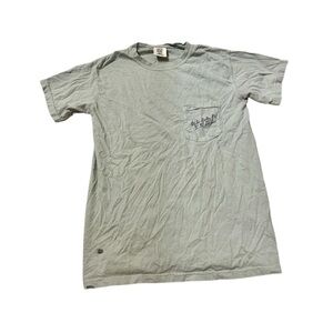 Comfort Colors Alpha Delta Pi Wake Forest Valentines Tshirt Green Medium